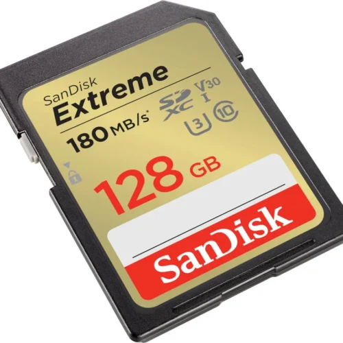 Alternative view of SanDisk Extreme SDXC 128GB 180/90 MB/s V30 UHS-1 U