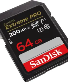 Alternative view of SanDisk Extreme Pro SDXC 64GB 200/90 MB/s V30 UHS-I U