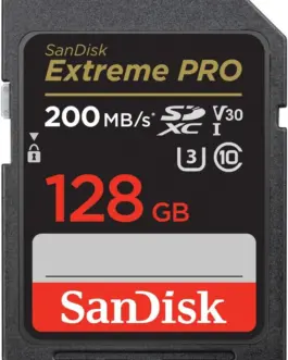 SanDisk Extreme Pro SDXC 128GB 200/90 MB/s V30 UHS-I U