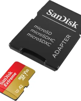 SanDisk Extreme microSDXC 128GB 190/90 MB/s A2 V30 U3
