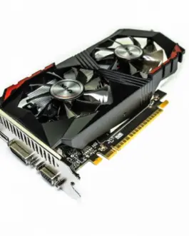 AFOX видео карта Geforce GTX750Ti 2GB GDDR5 128Bit DVI HDMI VGA Dual Fan V8
