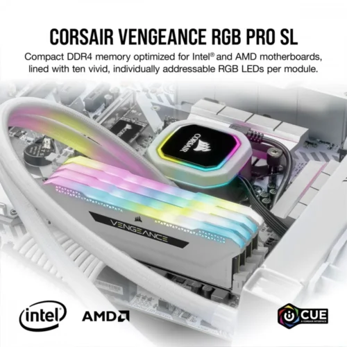 Corsair памет DDR4 Vengeance RGB PRO SL 16GB/3200