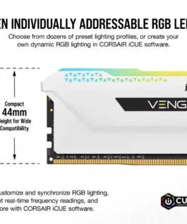 Corsair памет DDR4 Vengeance RGB PRO SL 16GB/3200