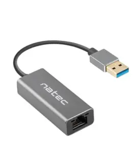 Natec Ethernet адаптер USB 3. - RJ-45 1Gb кабел