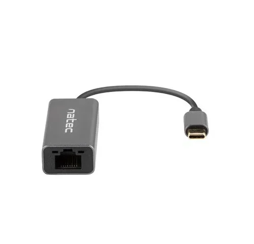 Natec Ethernet адаптер USB-C 3.1 – RJ-45 1Gb кабел