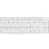Natec Keyboard Nautilus US slim бял