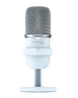 HyperX Microphone SoloCast бял