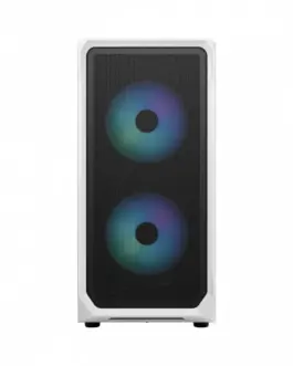 Alternative view of Fractal Design FDE Focus 2 RGB бял TG Clear Tint