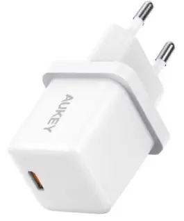 AUKEY Mini зарядно PA-F5 OEM бял 1xUSB-C 20W PD Power Delivery
