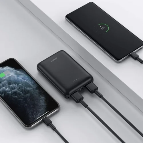 AUKEY външна батерия PB-N66 Ultra Slim | 10000mAh | 3xUSB | 5V |