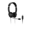 Kensington слушалки with USB-A microphone with volume control