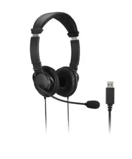 Kensington слушалки with USB-A microphone with volume control