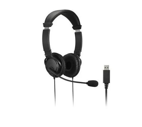 Kensington слушалки with USB-A microphone with volume control