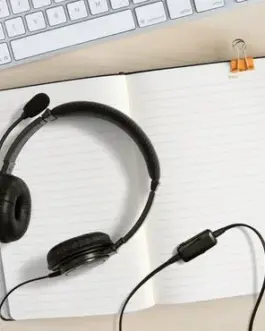 Alternative view of Kensington слушалки with 3.5mm jack microphone with volume control