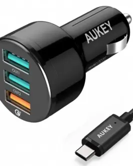 AUKEY CC-T11 Car Charge r 3xUSB Quick Charge 3.0