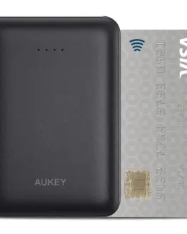 AUKEY външна батерия PB-N66 Ultra Slim | 10000mAh | 3xUSB | 5V | LED