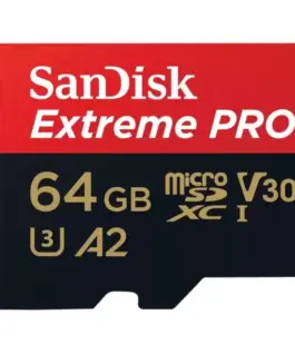 SanDisk Extreme Pro microSDXC 64GB 200/90 MB/s A2 V30