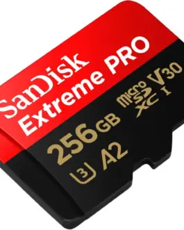 Alternative view of SanDisk Extreme Pro microSDXC 256GB 200/140 MB/s A2