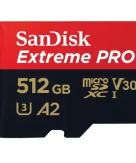 SanDisk Extreme Pro microSDXC 512GB 200/140 MB/s A2 U