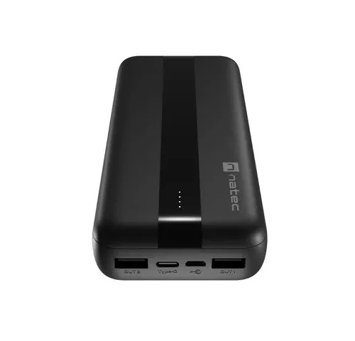 Natec външна батерия Trevi 20000mAh 2x USB + USB-C