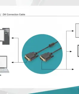 Digitus кабел connection DVI-D DualLink Type DVI-D