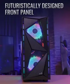 Alternative view of AeroCool Case Glider Acrylic Mid Tower