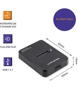 Qoltec Docking station SSD M.2 SATA
