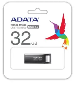 Adata Pendrive UR340 32GB USB3.2 Gen1 черен