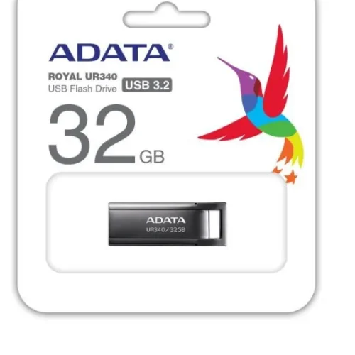Adata Pendrive UR340 32GB USB3.2 Gen1 черен