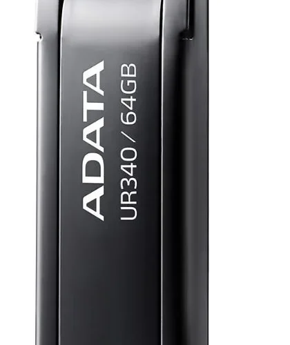 Adata Pendrive UR340 64GB USB3.2 Gen1 черен