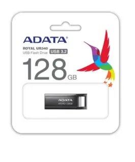 Adata Pendrive UR340 128GB USB3.2 Gen1 черен