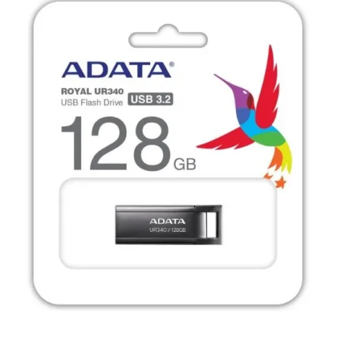 Adata Pendrive UR340 128GB USB3.2 Gen1 черен