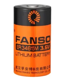 Литиево тионил батерия 36V  R20 13Ah ER34615M/S /STD /с пъпка/ FANSO