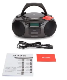 Alternative view of AIWA Boombox BBTC-550BK