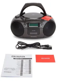Alternative view of AIWA Boombox BBTC-550BK