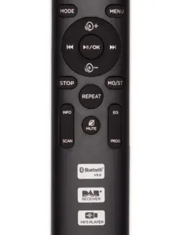 Alternative view of AIWA Boombox BBTC-660DAB/BK