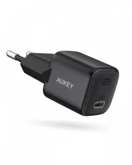 AUKEY мрежово зарядно 1xUSB-C PD 20W PA-B1 черен