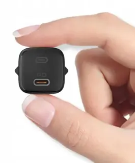 Alternative view of AUKEY мрежово зарядно 1xUSB-C PD 20W PA-B1 черен