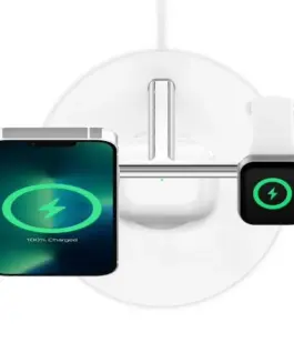 Belkin Bezкабелна podstawka ładująca BOOST CHARGE PRO 3w1 MagSafe