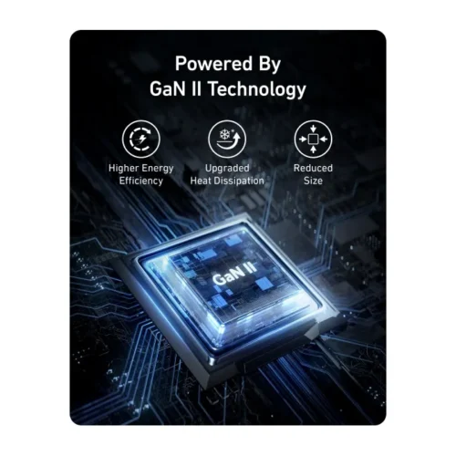 Alternative view of Anker 735 GaN III Prime 2xUSB -C 65W USB-A 22.5W blac