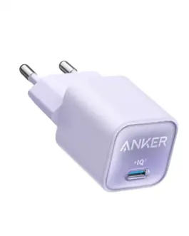 Anker зарядно 511 Nano III 30W GaN USB-C бял