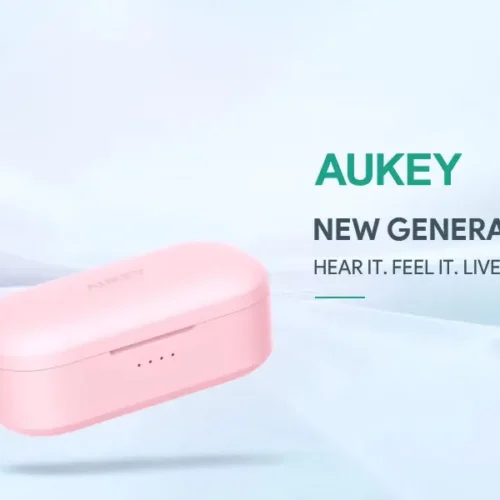 AUKEY EP-T21S розов True Wireless Earpads синtooth 5.0| 3D SurroundSound | Move Compact II | wodoodporne IPX6 |