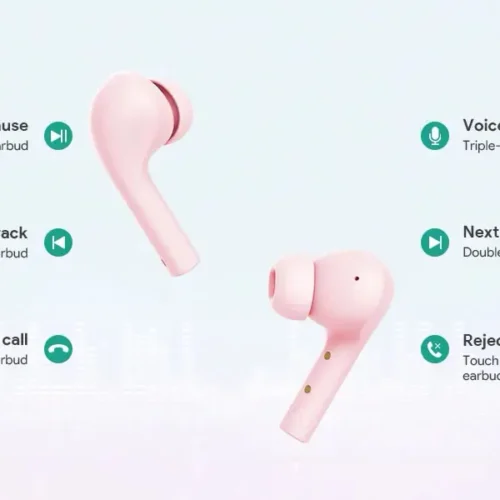 AUKEY EP-T21S розов True Wireless Earpads синtooth 5.0| 3D SurroundSound | Move Compact II | wodoodporne IPX6 |