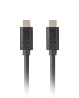 Alternative view of Lanberg кабел USB-C M/M 3.1 gen 2 0.5M 10GB/S PD100W черен