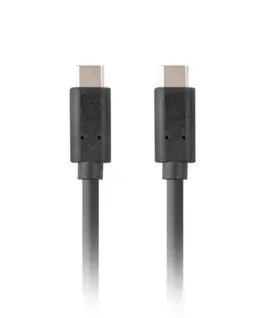 Alternative view of Lanberg кабел USB-C M/M 3.1 gen 2 1M 10GB/S PD100W черен