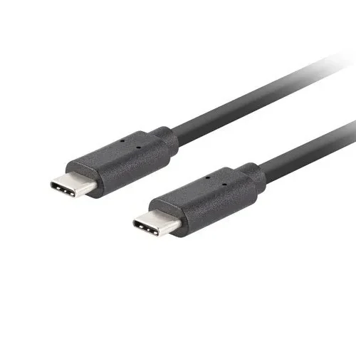 Lanberg кабел USB-C M/M 3.1 gen 2 1.8M 10GB/S PD100W черен