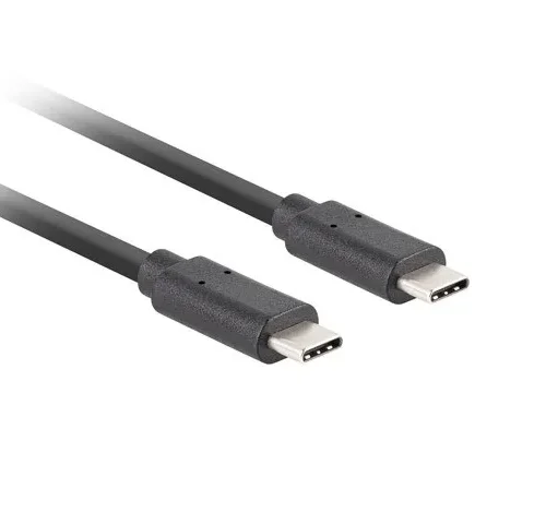 Lanberg кабел USB-C M/M 3.1 gen 2 1.8M 10GB/S PD100W черен