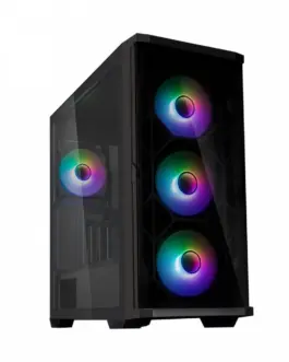 Alternative view of Zalman Case Z10 DUO ATX Mid Tower ZM-IF 120 x4