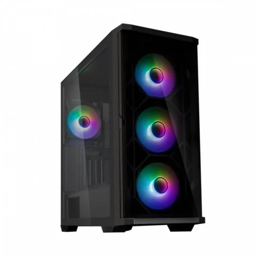 Alternative view of Zalman Case Z10 DUO ATX Mid Tower ZM-IF 120 x4