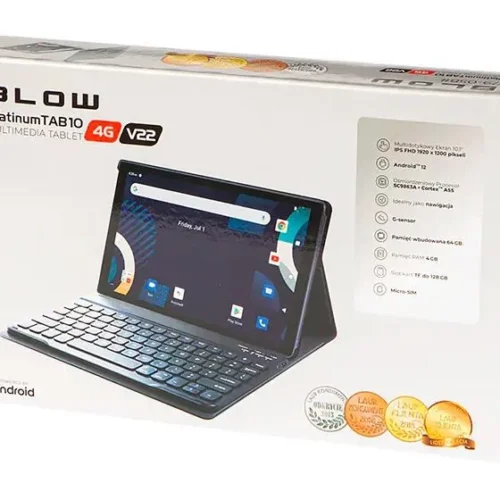 BLOW Таблет PlantinumTAB 10 4G V22 + Etui